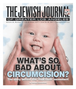 Many Jewish medical practitioners oppose infant circumcision. Click on the picture for the article.