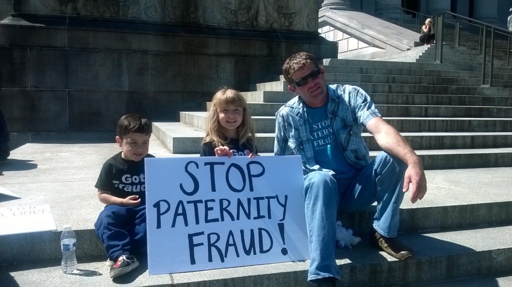 NCFM Member Naomi Evans asks that you mark your calendar for a Stop Paternity Fraud Rally