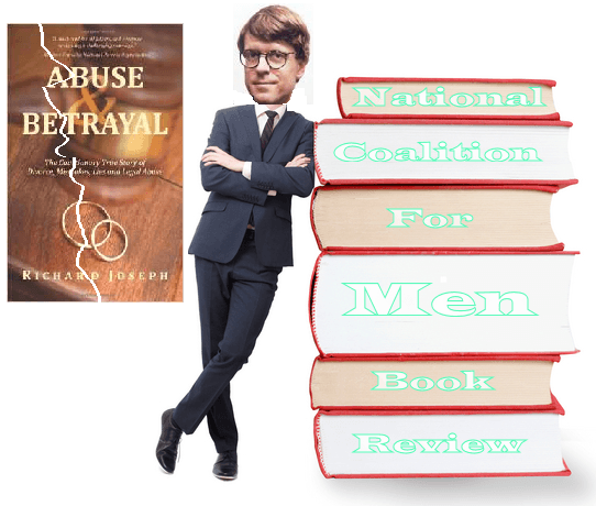 NCFM PR Director Steven Svoboda both thumbs up book review, Abuse & Betrayal: The Cautionary True Story of Divorce, Mistakes, Lies, and Legal Abuse.