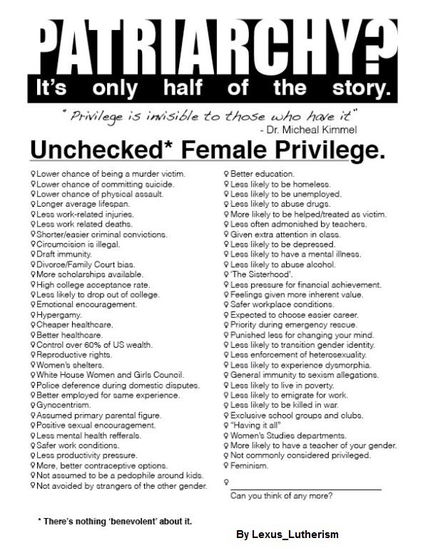 female privilege