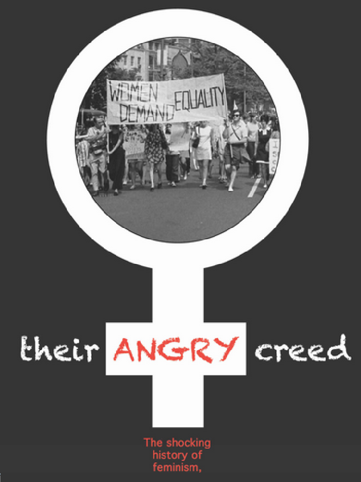 NCFM PR Director Steven Svoboda book review, three thumbs up for Their Angry Creed: The Shocking History of Feminism and How it is Destroying Our Way of Life.